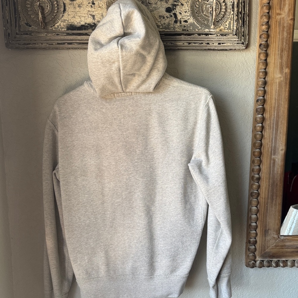 Polo by Ralph Lauren Light Gray Zip-Up Hoodie - Picture 4 of 4